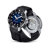 Tissot Seastar 1000 Chronograph Blue Dial Black Rubber Strap Watch For Men - T120.417.17.041.00 Authentic Buy Shop Now