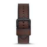 Fossil Bronson Chronograph Brown Dial Brown Leather Strap Watch for Men - FS5875 Authentic Buy Shop Now