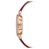 Swarovski Passage Chrono Red Dial Red Leather Strap Watch for Women - 5580345 Authentic Buy Shop Now
