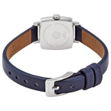 Tissot Lovely Square Silver Dial Blue Leather Strap Watch For Women - T058.109.16.031.00 Authentic Buy Shop Now