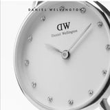 Daniel Wellington Classy Bristol White Dial Brown Leather Strap Watch For Women - DW00100070 Authentic Buy Shop Now