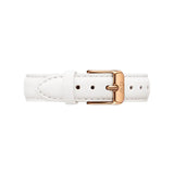 Daniel Wellington Petite Bondi White Dial White Leather Strap Watch for Women - DW00100189 Authentic Buy Shop Now