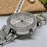 Michael Kors Parker Silver Dial Silver Stainless Steel Strap Watch for Women - MK6483 Authentic Buy Shop Now