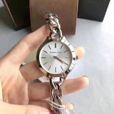 Michael Kors Slim Runway Silver Dial Silver Steel Strap Watch for Women - MK3279 Authentic Buy Shop Now