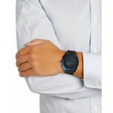 Fossil Machine Chronograph Black Dial Black Leather Strap Watch for Men - FS5361 Authentic Buy Shop Now