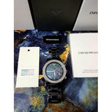 Emporio Armani Ceramica Black Dial Black Ceramic Strap Watch For Men - AR1455 Authentic Buy Shop Now