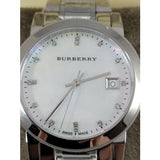 Burberry The City Diamonds Silver Dial Silver Steel Strap Watch for Women - BU9125 Authentic Buy Shop Now