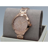 Michael Kors Slim Runway Rose Gold Dial Rose Gold Steel Strap Watch for Women - MK4658 Authentic Buy Shop Now