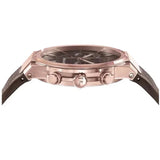 Salvatore Ferragamo Sapphire Chrono Brown Dial Brown Rubber Strap Watch for Men - SFME01023 Authentic Buy Shop Now