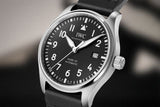 IWC Pilot's Mark XVIII 40mm Black Dial Black Leather Strap Watch for Men - IW327001 Authentic Buy Shop Now