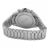 Hugo Boss Driver Chronograph Black Dial Silver Steel Strap Watch For Men - 1513080 Authentic Buy Shop Now