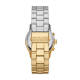 Michael Kors Runway Chronograph Gold Dial Two Tone Steel Strap Watch For Women - MK7329 Authentic Buy Shop Now