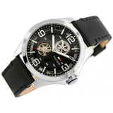 Tommy Hilfiger Bruce Analog Black Dial Black Leather Strap Watch for Men - 1791279 Authentic Buy Shop Now