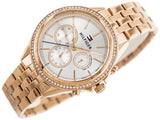 Tommy Hilfiger Ari Diamonds Silver Dial Rose Gold Steel Strap Watch for Women - 1781978 Authentic Buy Shop Now