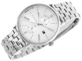 Tommy Hilfiger Jenna Quartz White Dial Silver Steel Strap Watch for Women - 1782068 Authentic Buy Shop Now