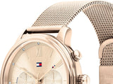Tommy Hilfiger Blake Quartz Gold Dial Gold Mesh Bracelet Watch for Women - 1782303 Authentic Buy Shop Now