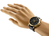 Tommy Hilfiger Daniel Black Dial Black Leather Strap Watch for Men - 1710417 Authentic Buy Shop Now