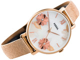 Fossil Jacqueline Three-Hand White Dial Rose Gold Mesh Bracelet Watch for Women - ES4534 Authentic Buy Shop Now