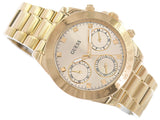 Guess Eclipse Gold Dial Gold Steel Strap Watch for Women - GW0314L2 Authentic Buy Shop Now