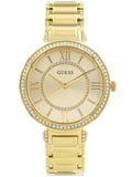 Guess Montage Quartz Gold Dial Gold Steel Strap Watch For Women - GW0588L1 Authentic Buy Shop Now