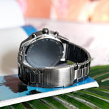 Fossil Brox Multifunction Blue Dial Grey Steel Strap Watch for Men - BQ2798 Authentic Buy Shop Now