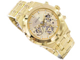 Guess Continental Gold Dial Gold Steel Strap Watch For Men - GW0260G4 Authentic Buy Shop Now