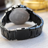 Guess Atlas Chronograph Black Dial Black Steel Strap Watch For Men - W0668G5 Authentic Buy Shop Now