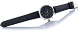 Hugo Boss Jet Black Dial Black Leather Strap Watch for Men - 1513279 Authentic Buy Shop Now