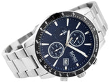 Hugo Boss Rafale Quartz Blue Dial Silver Steel Strap Watch for Men - 1513510 Authentic Buy Shop Now