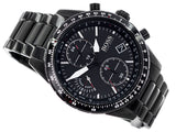 Hugo Boss Pilot Edition Chronograph Black Dial Black Steel Strap Watch for Men - 1513854 Authentic Buy Shop Now