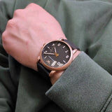 Emporio Armani Luigi Quartz Black Dial Black Rubber Strap Watch For Men - AR11097 Authentic Buy Shop Now