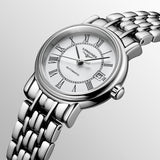 Longines Presence 25.5mm Automatic Stainless Steel Watch for Women - L4.321.4.11.6 Authentic Buy Shop Now