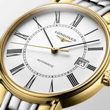 Longines Presence 38.5mm Automatic Stainless Steel Watch for Men - L4.921.2.11.7 Authentic Buy Shop Now