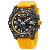 Breitling Endurance Pro Black Dial Yellow Rubber Strap Watch for Men - X82310A41B1S1 Authentic Buy Shop Now