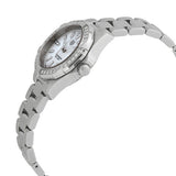 Tag Heuer Aquaracer Diamonds Mother of Pearl White Dial Silver Steel Strap Watch for Women - WBD1413.BA0741 Authentic Buy Shop Now