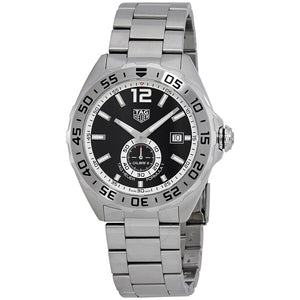 Tag Heuer Formula 1 Automatic Black Dial Silver Steel Strap Watch for Men - WAZ2012.BA0842 Authentic Buy Shop Now