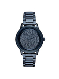 Michael Kors Kinley Blue Dial Blue Steel Strap Watch for Women - MK6246 Authentic Buy Shop Now