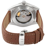 Tissot Gentleman Powermatic 80 Silicium Blue Dial Brown Leather Strap Watch For Men - T127.407.16.041.00 Authentic Buy Shop Now