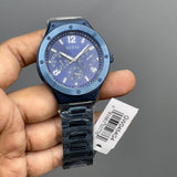 Guess Scope Multifunction Blue Dial Blue Steel Strap Watch for Men - GW0454G4 Authentic Buy Shop Now