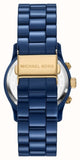 Michael Kors Runway Analog Blue Dial Blue Steel Strap Watch for Women - MK7332 Authentic Buy Shop Now