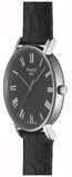 Tissot T Classic Dream Black Dial Black Leather Strap Watch for Men - T122.410.16.053.00 Authentic Buy Shop Now