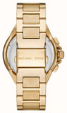 Michael Kors Camille Chronograph White Dial Gold Steel Strap Watch For Women - MK7270 Authentic Buy Shop Now