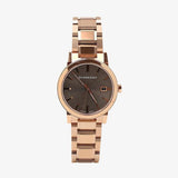 Burberry The City Light Brown Dial Rose Gold Steel Strap Watch for Women - BU9005 Authentic Buy Shop Now