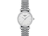 Tissot Everytime Small White Dial Silver Mesh Bracelet Watch For Women - T109.210.11.031.00 Authentic Buy Shop Now