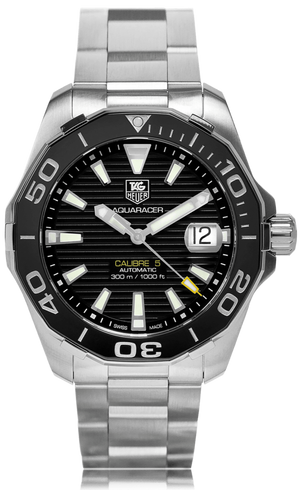 Tag Heuer Aquaracer Black Dial Watch for Men - WAY211A.BA0928 Authentic Buy Shop Now