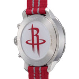 Tissot Quickster Chronograph NBA Houston Rockets Special Edition White Dial Two Tone NATO Strap Watch for Men - T095.417.17.037.12 Authentic Buy Shop Now