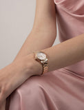 Guess Cosmo Diamonds Silver Dial Rose Gold Steel Strap Watch For Women - GW0033L3 Authentic Buy Shop Now