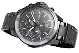 Tommy Hilfiger Bank Grey Dial Grey Steel Strap Watch for Men - 1791719 Authentic Buy Shop Now