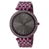 Michael Kors Darci Black Dial Purple Steel Strap Watch for Women - MK3554 Authentic Buy Shop Now