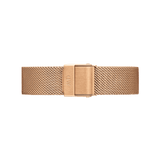 Daniel Wellington Petite Rose Gold Dial Rose Gold Mesh Strap Watch For Women - DW00100472 Authentic Buy Shop Now